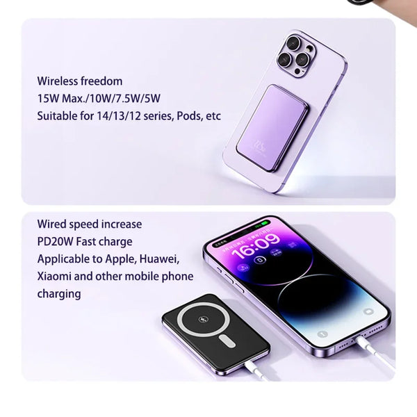 Magnetic Slim Power Bank